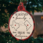 Your Love Is My Most Treasured Gift - Family Personalized Custom Ornament - Wood Custom Shaped - Christmas Gift For Family Members