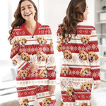 Custom Pet Photo Christmas Gifts for Dog Lovers - Personalized Pajamas