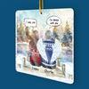 You Will Remain In Our Hearts Forever - Memorial Personalized Custom Ornament - Acrylic Custom Shaped - Sympathy Gift, Christmas Gift For Family Members