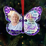 Custom Photo We Will Always Love You - Memorial Personalized Custom Hologram Ornament - Sympathy Gift, Christmas Gift For Family Members