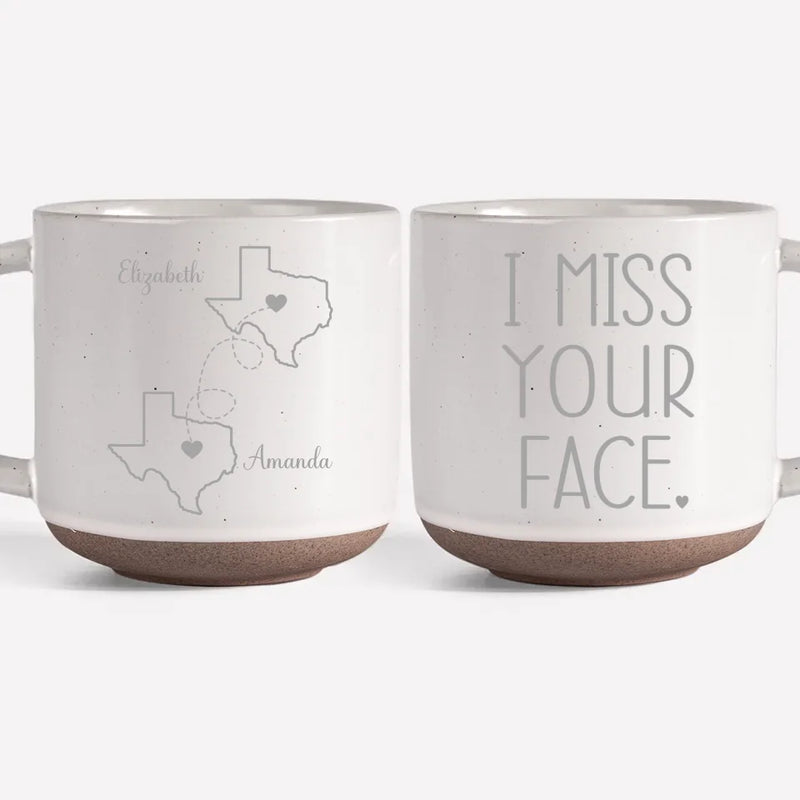 If You Have One True Friend, You Have More Than Your Share - Bestie Personalized Custom Pottery Mug - Gift For Best Friends, BFF, Sisters