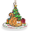 All I Want For Catmas Is You - Cat Personalized Custom Ornament - Wood Custom Shaped - Christmas Gift For Pet Owners, Pet Lovers
