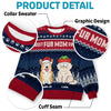 This Christmas Show Off Your Love For Pets In A Fun And Cozy Way - Dog & Cat Personalized Custom Ugly Sweatshirt - Unisex Wool Jumper - Christmas Gift For Pet Owners, Pet Lovers