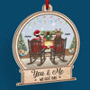 You & Me, We Got This - Couple Personalized Custom Wood & Acrylic Ornament - Christmas Gift For Husband Wife, Anniversary