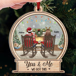 You & Me, We Got This - Couple Personalized Custom Wood & Acrylic Ornament - Christmas Gift For Husband Wife, Anniversary