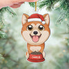 Hang A Little Love On The Tree This Christmas With A Custom Ornament - Dog & Cat Personalized Custom Ornament - Acrylic Custom Shaped - Christmas Gift For Pet Owners, Pet Lovers