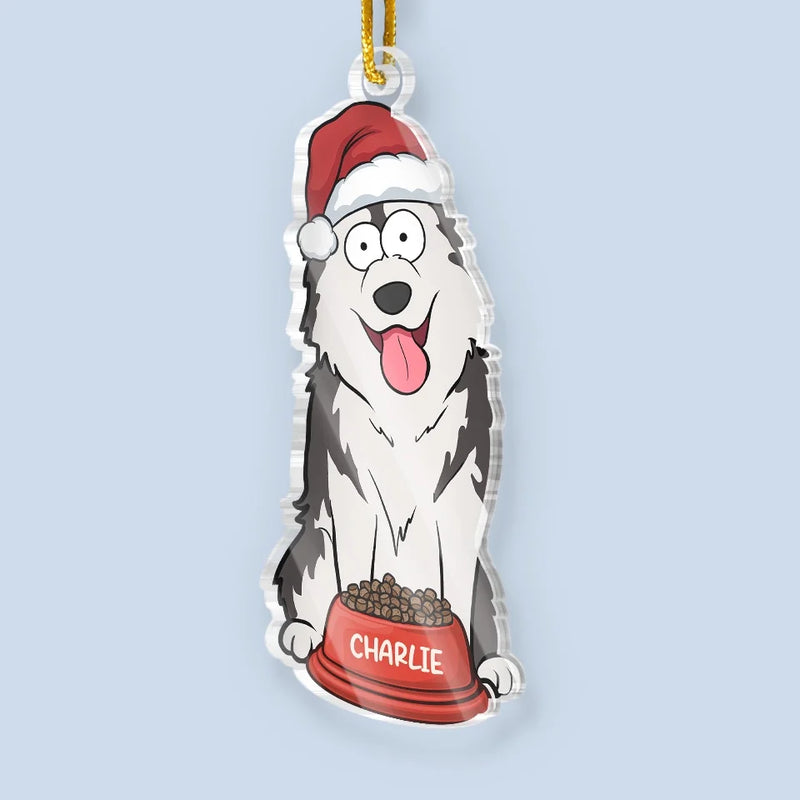 Bring Joy To Your Tree With A Personalized Pet Ornament - Dog & Cat Personalized Custom Ornament - Acrylic Custom Shaped - Christmas Gift For Pet Owners, Pet Lovers