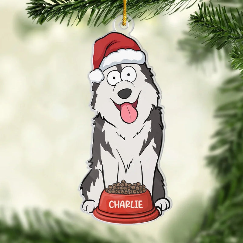 Bring Joy To Your Tree With A Personalized Pet Ornament - Dog & Cat Personalized Custom Ornament - Acrylic Custom Shaped - Christmas Gift For Pet Owners, Pet Lovers