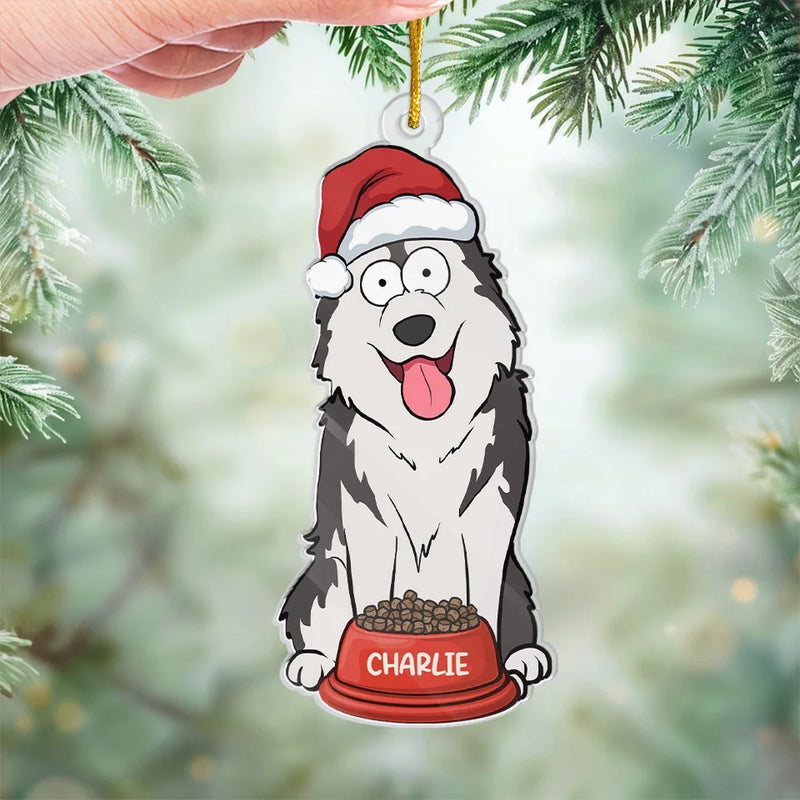 Bring Joy To Your Tree With A Personalized Pet Ornament - Dog & Cat Personalized Custom Ornament - Acrylic Custom Shaped - Christmas Gift For Pet Owners, Pet Lovers