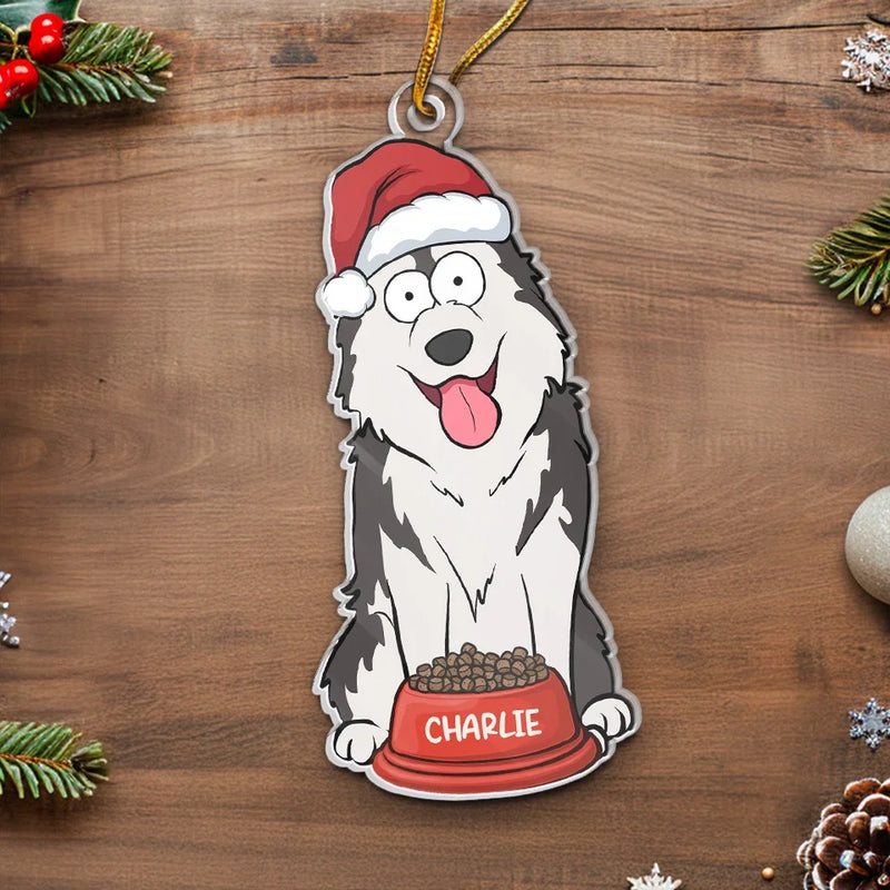 Bring Joy To Your Tree With A Personalized Pet Ornament - Dog & Cat Personalized Custom Ornament - Acrylic Custom Shaped - Christmas Gift For Pet Owners, Pet Lovers