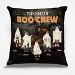 We Are Boo Crew - Family Personalized Custom Pillow - Halloween Gift For Family Members