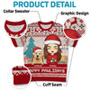 Feline Jolly This Christmas - Dog & Cat Personalized Custom All Over Print Adult Short Sleeve Sweater - Christmas Gift For Pet Owners, Pet Lovers