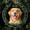 Custom Photo Wishing You A Christmas Filled With Wagging Tails And Wet Noses - Dog & Cat Personalized Custom Ornament - Acrylic Custom Shaped - Christmas Gift For Pet Owners, Pet Lovers