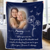 Custom Photo I Love You Forever And Always - Memorial Personalized Custom Blanket - Sympathy Gift For Family Members