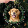Custom Photo Wishing You A Christmas Filled With Wagging Tails And Wet Noses - Dog & Cat Personalized Custom Ornament - Acrylic Custom Shaped - Christmas Gift For Pet Owners, Pet Lovers