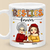 Hello, Autumn - Besties Personalized Custom Mug - Autumn Fall Gift For Best Friends, BFF, Sisters