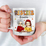 Hello, Autumn - Besties Personalized Custom Mug - Autumn Fall Gift For Best Friends, BFF, Sisters