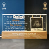 Custom Photo You Are Doing A Great Job - Family Personalized Custom Acrylic Letters 3D LED Night Light - Gift For Baby Kids, Newborn Baby