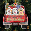 Your Paws Bring Magic To My Christmas Season - Dog & Cat Personalized Custom Ornament - Acrylic Custom Shaped - Christmas Gift For Pet Owners, Pet Lovers