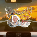 Custom Photo Memorial Angel Car Decor - Personalized Car Ornament