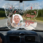 Custom Photo Memorial Angel Car Decor - Personalized Car Ornament