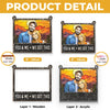 Custom Photo Life Is Better With You By My Side - Couple Personalized Window Hanging Suncatcher - Gift For Husband Wife, Anniversary