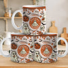 A Haunted Home Is A Happy Home - Family 3D Inflated Effect Printed Mug - Halloween Gift For Family Members