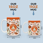 A Haunted Home Is A Happy Home - Family 3D Inflated Effect Printed Mug - Halloween Gift For Family Members
