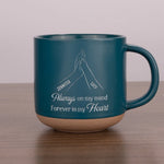 Custom Name Memorial Keepsake - Personalized Pottery Mug