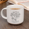 Our Friendship Blossoms Like A Garden In Spring - Bestie Personalized Custom Pottery Mug - Gift For Best Friends, BFF, Sisters