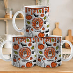 Too Cute To Spook - Dog Personalized Custom 3D Inflated Effect Printed Mug - Halloween Gift For Pet Owners, Pet Lovers