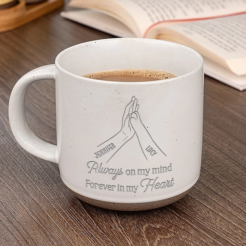 Time Spent With Pets Is Never Wasted - Memorial Personalized Custom Pottery Mug - Sympathy Gift For Pet Owners, Pet Lovers
