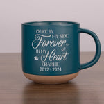 Custom Pet Memorial Keepsake Gifts - Personalized Pottery Mug