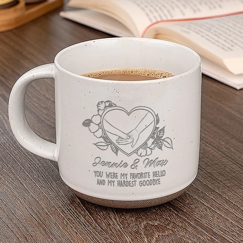 If Love Kept You, You'd Live Forever - Memorial Personalized Custom Pottery Mug - Sympathy Gift For Pet Owners, Pet Lovers