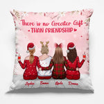 Custom Name Christmas Friendship Gifts for Women - Personalized Pillow