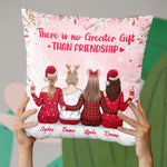 Custom Name Christmas Friendship Gifts for Women - Personalized Pillow