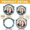 Custom Photo Every Day With You Is The Best Day Of My Life - Couple Personalized Window Hanging Suncatcher - Gift For Husband Wife, Anniversary