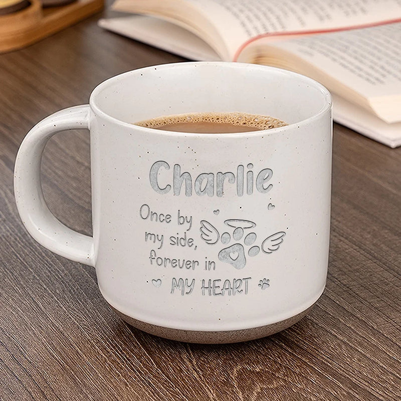 If Love Could Have Kept You Here, You Would Have Lived Forever - Memorial Personalized Custom Pottery Mug - Sympathy Gift For Pet Owners, Pet Lovers