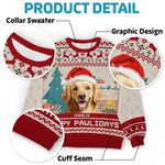 Custom Photo You're The Best Present Ever - Dog & Cat Personalized Custom Ugly Sweatshirt - Unisex Wool Jumper - Christmas Gift For Pet Owners, Pet Lovers