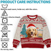 Custom Photo You're The Best Present Ever - Dog & Cat Personalized Custom Ugly Sweatshirt - Unisex Wool Jumper - Christmas Gift For Pet Owners, Pet Lovers
