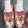 Custom Photo Cozy Feet And Happy Hearts Make The Best Memories Together - Dog & Cat Personalized Custom Fluffy Slippers - Christmas Gift For Pet Owners, Pet Lovers
