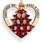 Custom Photo Love The Giver More Than The Gift - Family Personalized Custom Ornament - Wood Custom Shaped - Christmas Gift For Family Members
