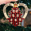 Custom Photo Love The Giver More Than The Gift - Family Personalized Custom Ornament - Wood Custom Shaped - Christmas Gift For Family Members