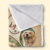 Custom Photo Sometimes The Smallest Things Take Up The Most Room In Your Heart - Memorial Personalized Custom Blanket - Sympathy Gift For Pet Owners, Pet Lovers