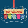 Christmas Is Going Home To Celebrate With Family - Family Personalized Custom Benelux Glass Ornament - Christmas Gift For Mom, Grandma