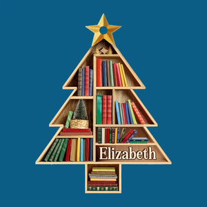 All I Want For Christmas Is A Good Book - Personalized Custom Ornament - Wood Custom Shaped - Christmas Gift For Book Lovers