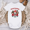 Santa's Cutest Little Helper - Family Personalized Custom Baby Onesie - Christmas Gift For Baby Kids, Newborn Baby