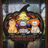 It's Showtime! - Cat Personalized Custom Home Decor Wood Sign - Halloween Gift For Pet Owners, Pet Lovers