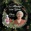 Custom Photo Gone From Our Sight, But Never From Our Hearts - Memorial Personalized Custom Ornament - Acrylic Custom Shaped - Sympathy Gift, Christmas Gift For Family Members