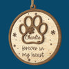 You’ll Always Be My Beloved Companion - Memorial Personalized Custom Shaped 2 Layered Wood Christmas Ornament - Christmas Gift, Sympathy Gift For Pet Owners, Pet Lovers